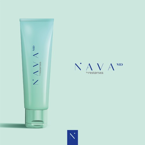 Awesome Skincare Logo // Nava MD
