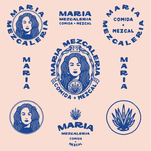 Logo Suite for Maria Mezcaleria