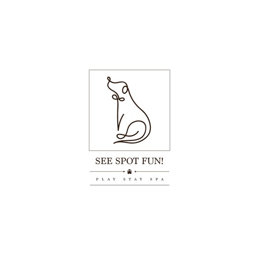 Fancy Logo concept for SEE SPOT FUN!