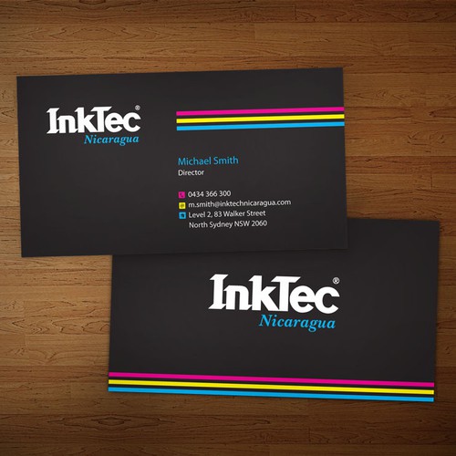 Create the next stationery for Inktec Nicaragua