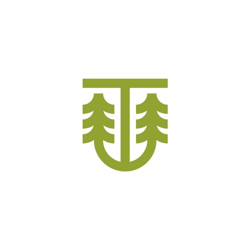 Pineshild — Logo Design For Nature Protection Company