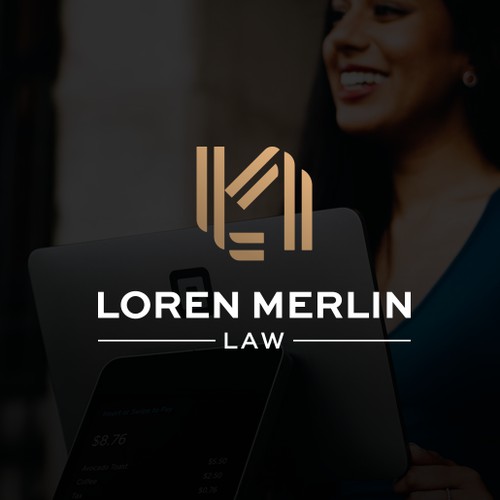 Logo designs for Loren Merlin Law!