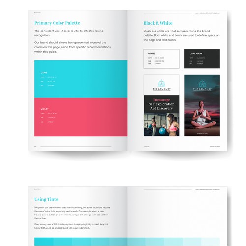 Harmonizing Wellness: Unveiling the Brand Guidelines for an Integrated Fitness Experience