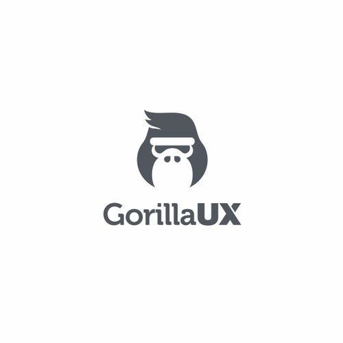 为即将到来的设计博客/网站创建一个Gorilla标志