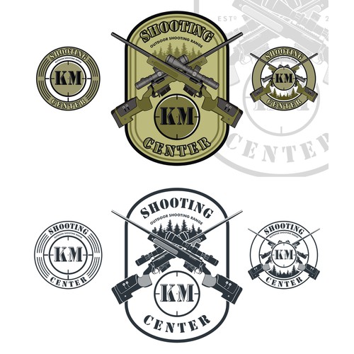 need cool tactical logo for K&M Shooting Center