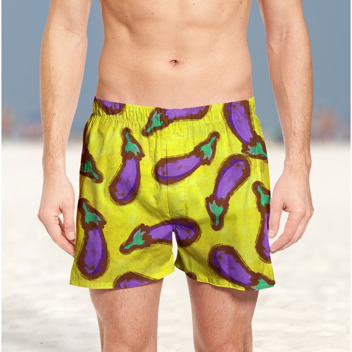 Bold beach wear design for men