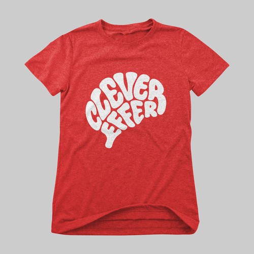Font Filled Logo for "Clever Effer" Techie Audience