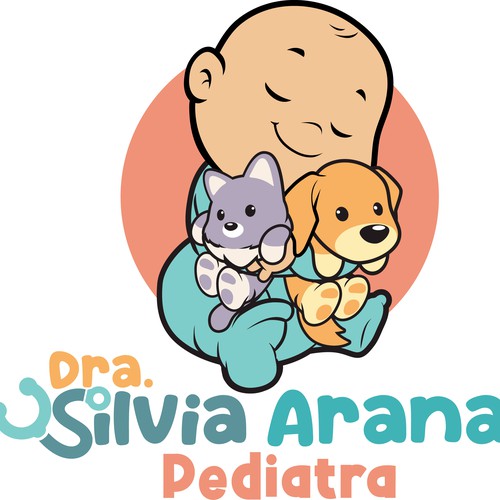 Friendly pediatric logo