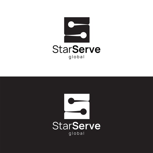 Logo for consulting and management services for global clientele