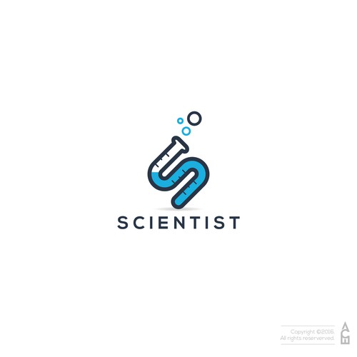 Logo concept for Scientist