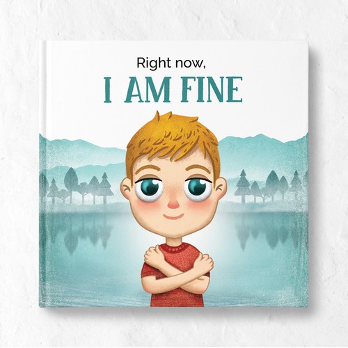Right Now I am Fine Book Illustration