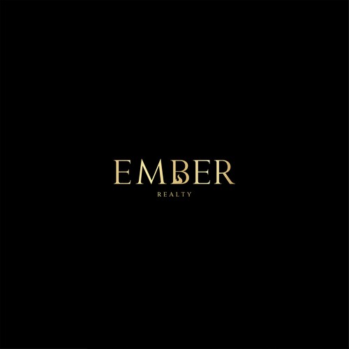 Design a bold, elevated logo for Ember — a rebranded real estate company in East Texas