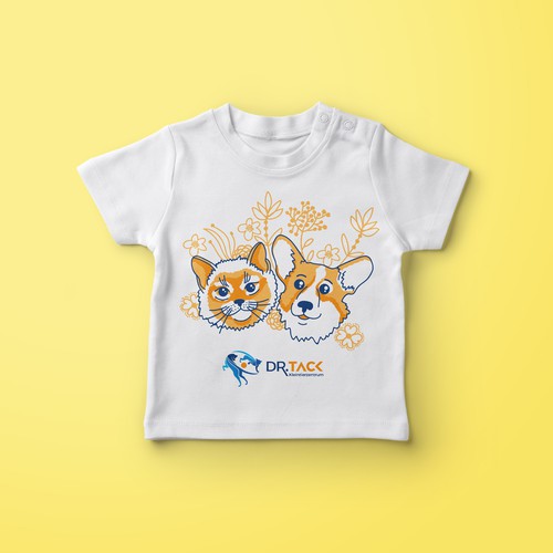 T-Shirt for a small animal clinic