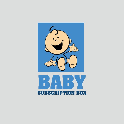 Baby subscription box logo