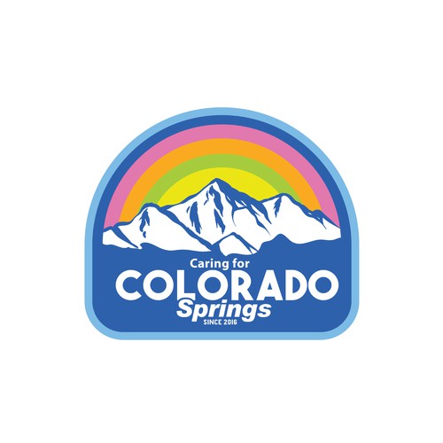 Caring for Colorado Springs logo design