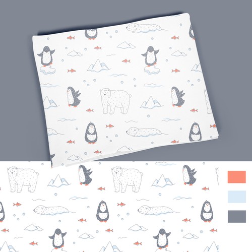 Baby Muslin Swaddle Blankets pattern