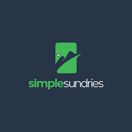 logo for a smart vending market space for mountain living