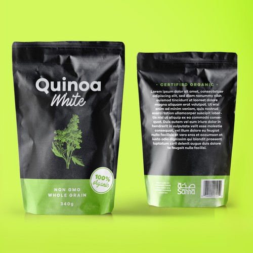 Quinoa packaging