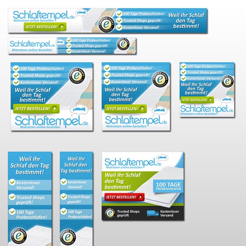 Schlaftempel - Bannerset