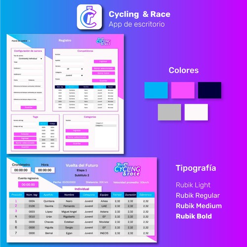 Cycling & Race App