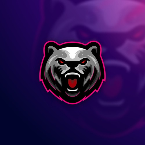 bear esport gaming logo