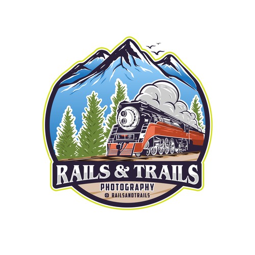 RAILS & TRAILS PHOTOGRAPHY LOGO