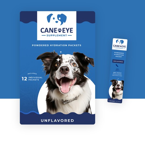 Packaging Design for Dog Eyecare Supplement