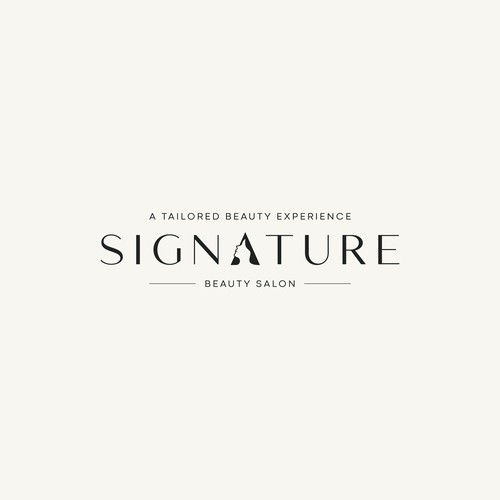  Sophisticated Logo Concept for Beauty Salon