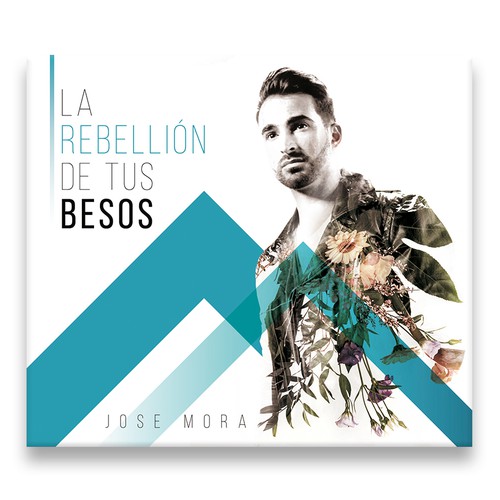 Propuesta finalista para el concurso de la portada del disco "La Rebellión de tus Besos", de Jose Mora