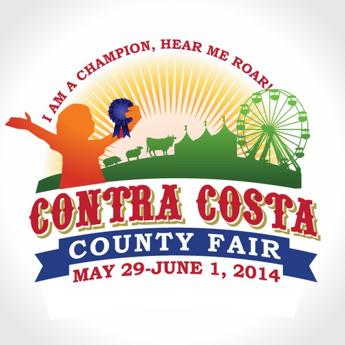 Create a winning logo for the Contra Costa County Fair