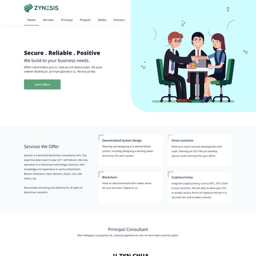 Landing Page