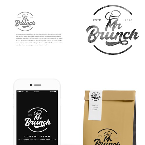 Logo for Food Delivery Website 