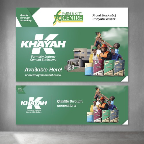 Khayah Cement Signage