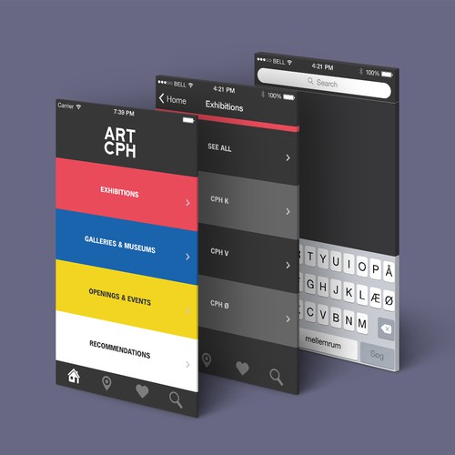 Minor iPhone app redesigns for iOS 7