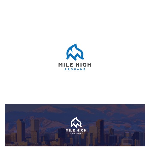 Logo Concept for Mile High Propane