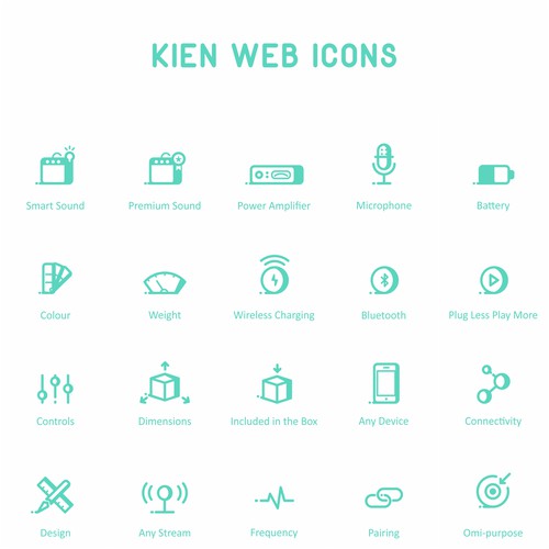 Kien Web Icons