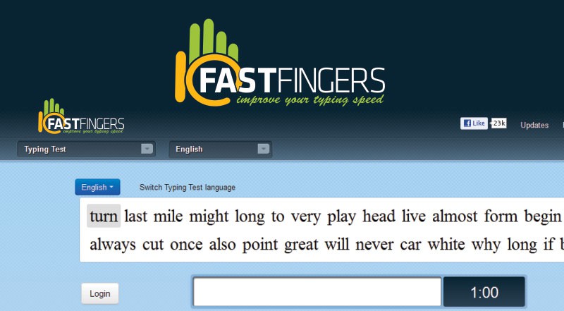 帮助10 fastfingers新标识