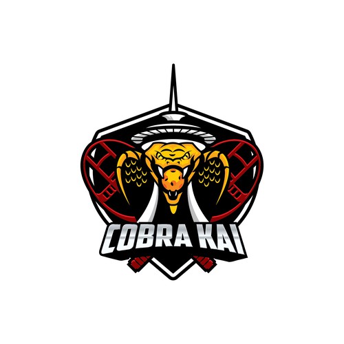 logo design for cobra Kai