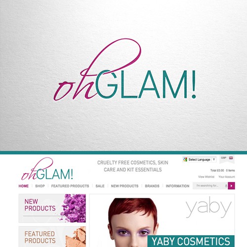 "oh GLAM!" - Use your creativity to create a glamorous yet playful design