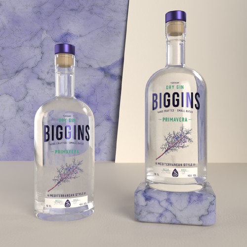 Gin Label Design