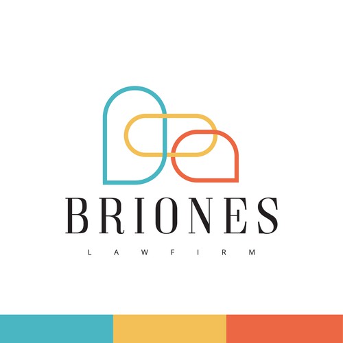 Modern luxary logo for lawfirm Briones