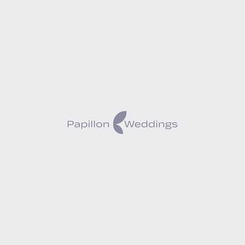 Logo Concept for papillon wedding 