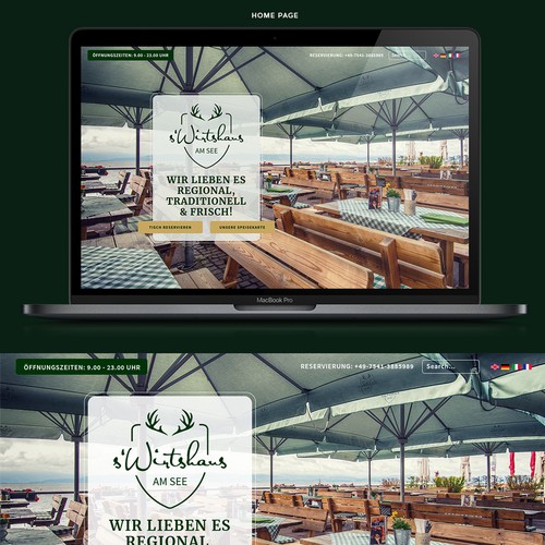 Restaurant Website Design