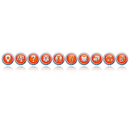 New icon or button design wanted for medepage.com