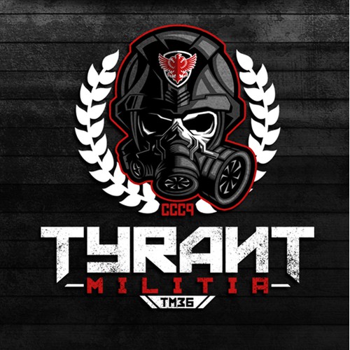 Logo design for Tyrant Militia
