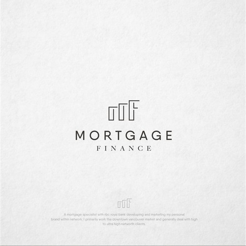 Concept logo finance