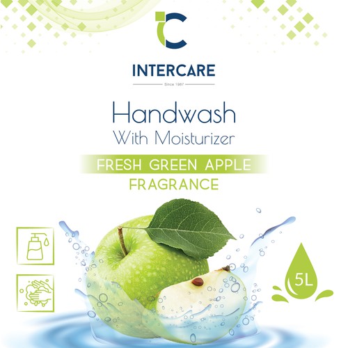 Hand Wash Label Design
