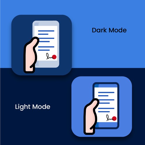 Handy Contract Icon