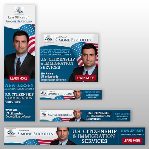 Banners for Immigration Law Firm