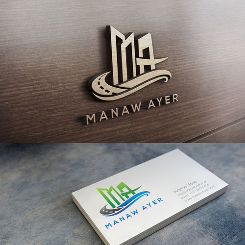 Design for Manaw Ayer Construction Corporation.